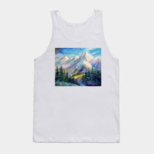 Snowy mountains Tank Top